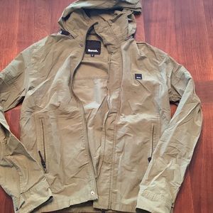 Bench army green lightweight coat